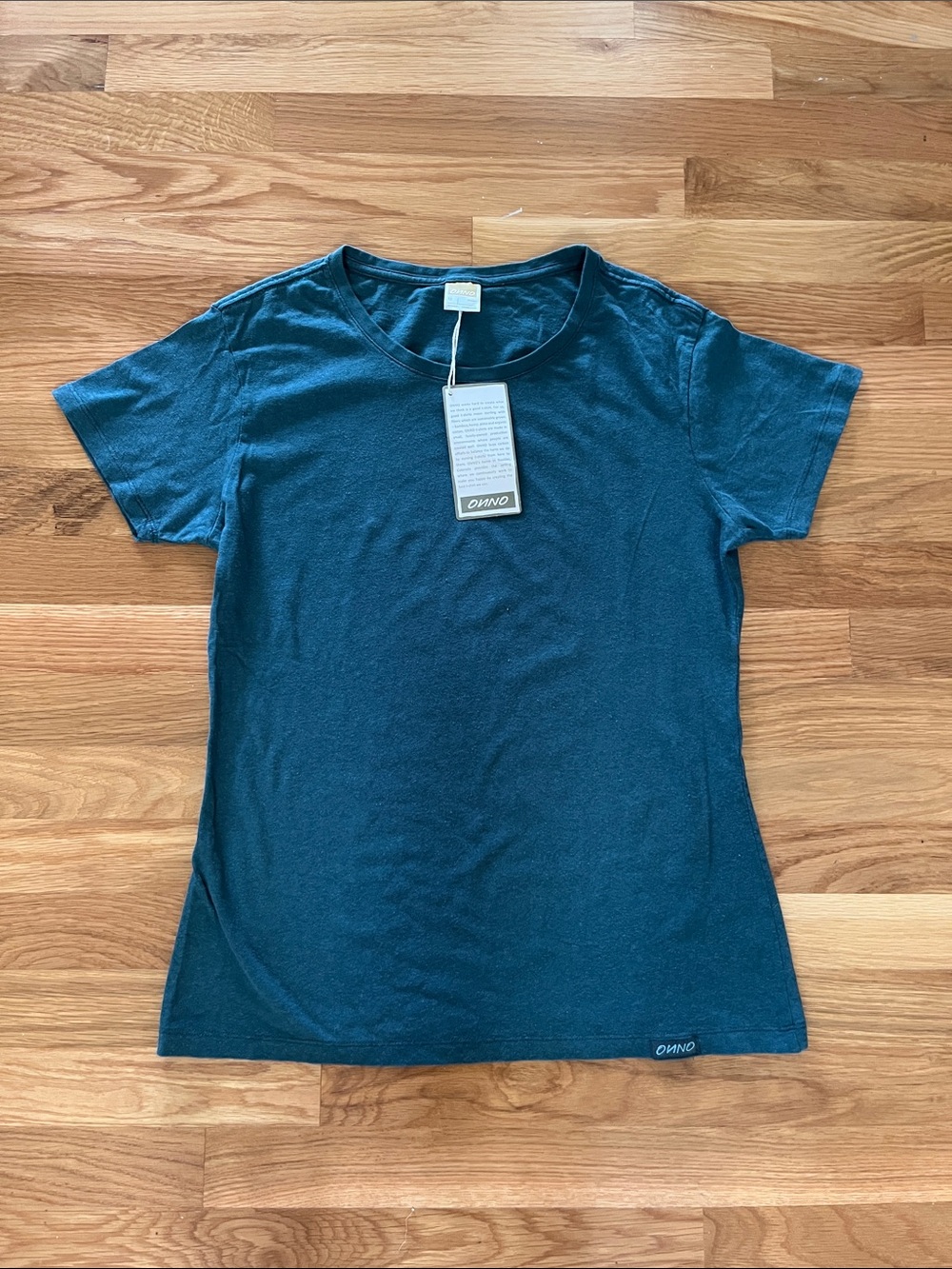 Women's Short-Sleeve Tee in Teal Green